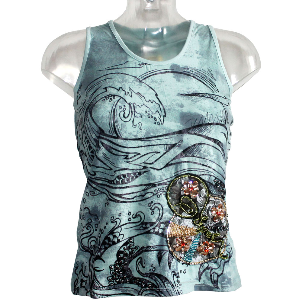 geschenke364-damenmode-tank-top-signet-1265-mintgr-n-stickerei image 3