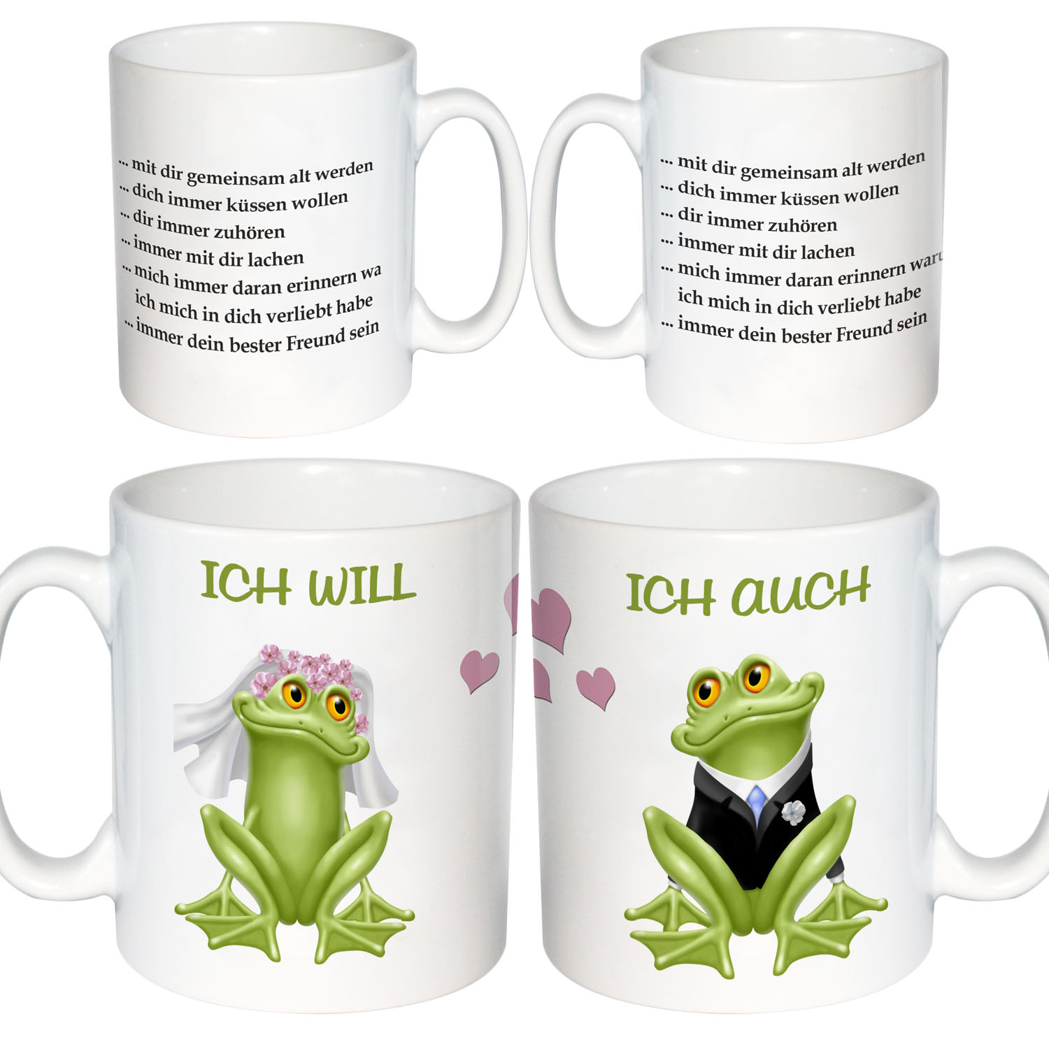 partnertassen-hochzeit-ich-will-frosch-2x250-ml image 1
