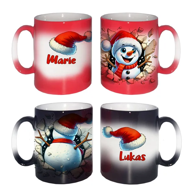 geschenke364-partnertassen-zauber-schneemann-tassen-set-2-mit-namen image 1