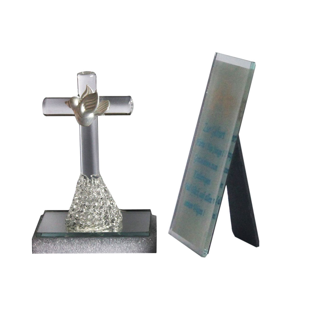 geschenke364-heimdeko-kreuz-zur-geburt-junge-glas-aufsteller image 2