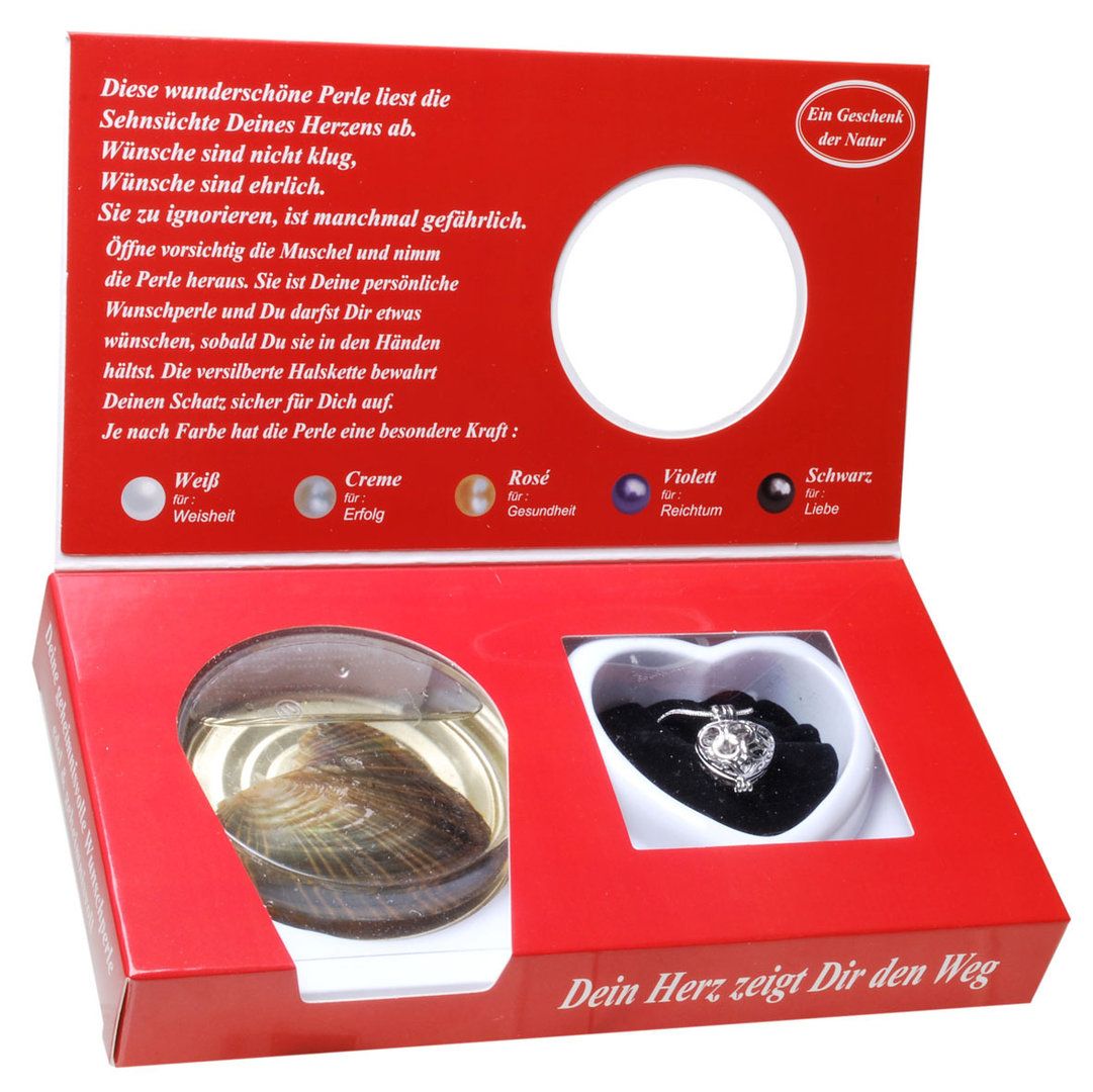 geschenke364-heimdeko-wunschperle-herzensw-nsche-kette-mit-muschel image 2