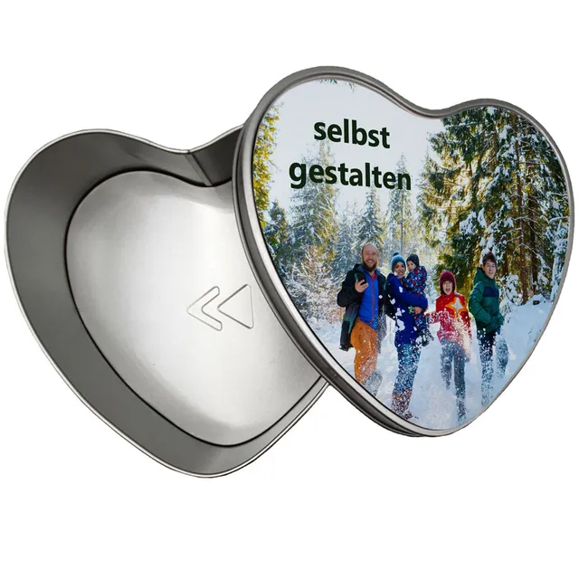 geschenke364-geschenkdosen-herz-dose-mit-foto-15-cm-metall image 1
