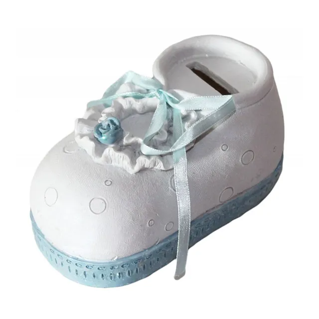 geschenke364-spardosen-spardose-babyschuh-rosa-blau-13-5cm image 1