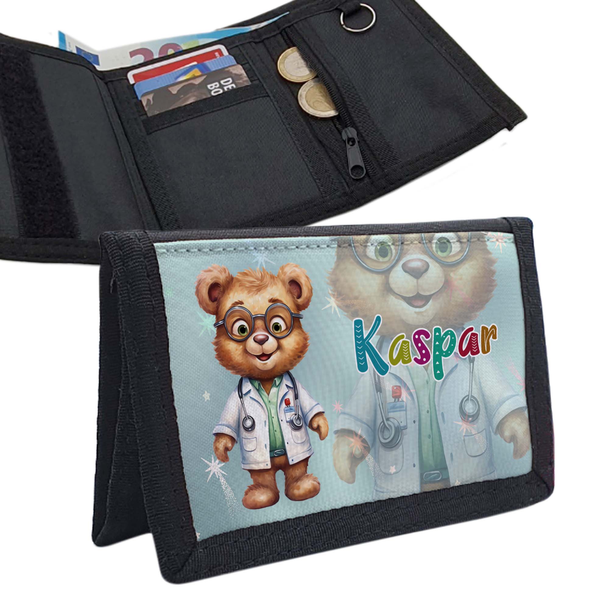 geschenke364-geldbeutel-berufe-b-r-geldb-rse-mit-name-kinder image 2