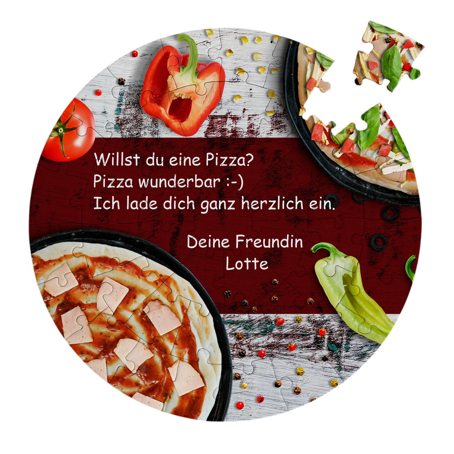 geschenke364-puzzle-rund-pizza-einladung-46-teile-20x20-mit-text image 1