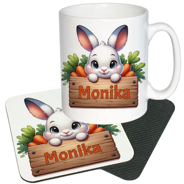 geschenke364-namens-tassen-tasse-mit-untersetzer-hase-name image 1
