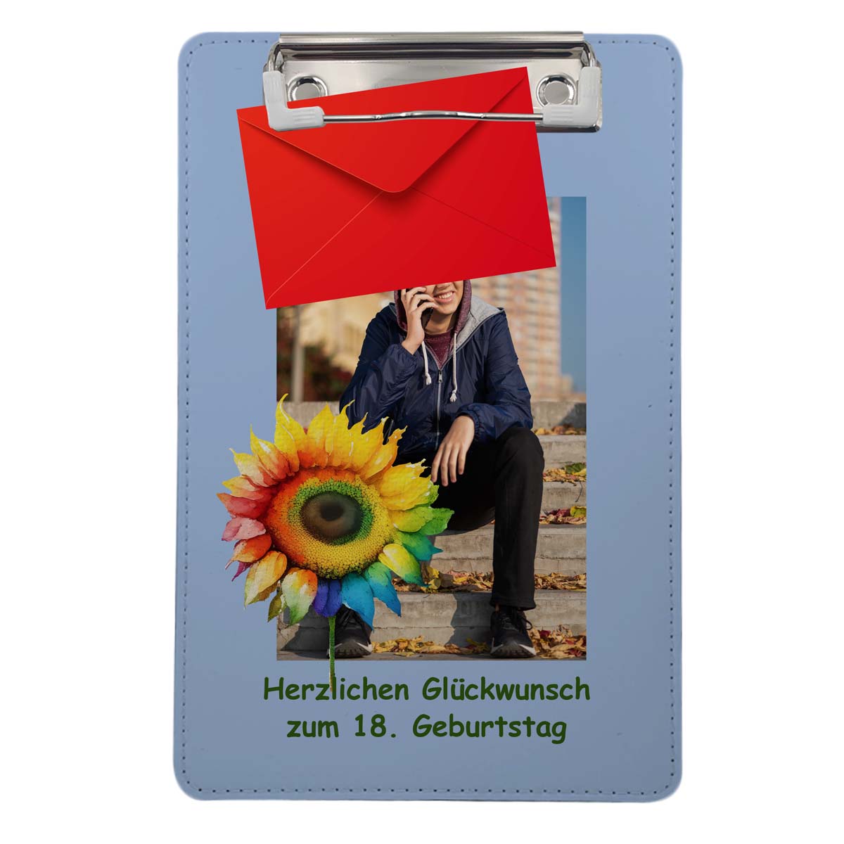 geschenke364-klemmbrett-geldgeschenk-gutschein-a5-mit-foto-selbst image 2