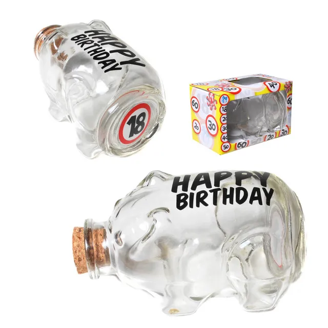 geschenke364-spardosen-flaschenpost-sparschwein-18-glas image 1
