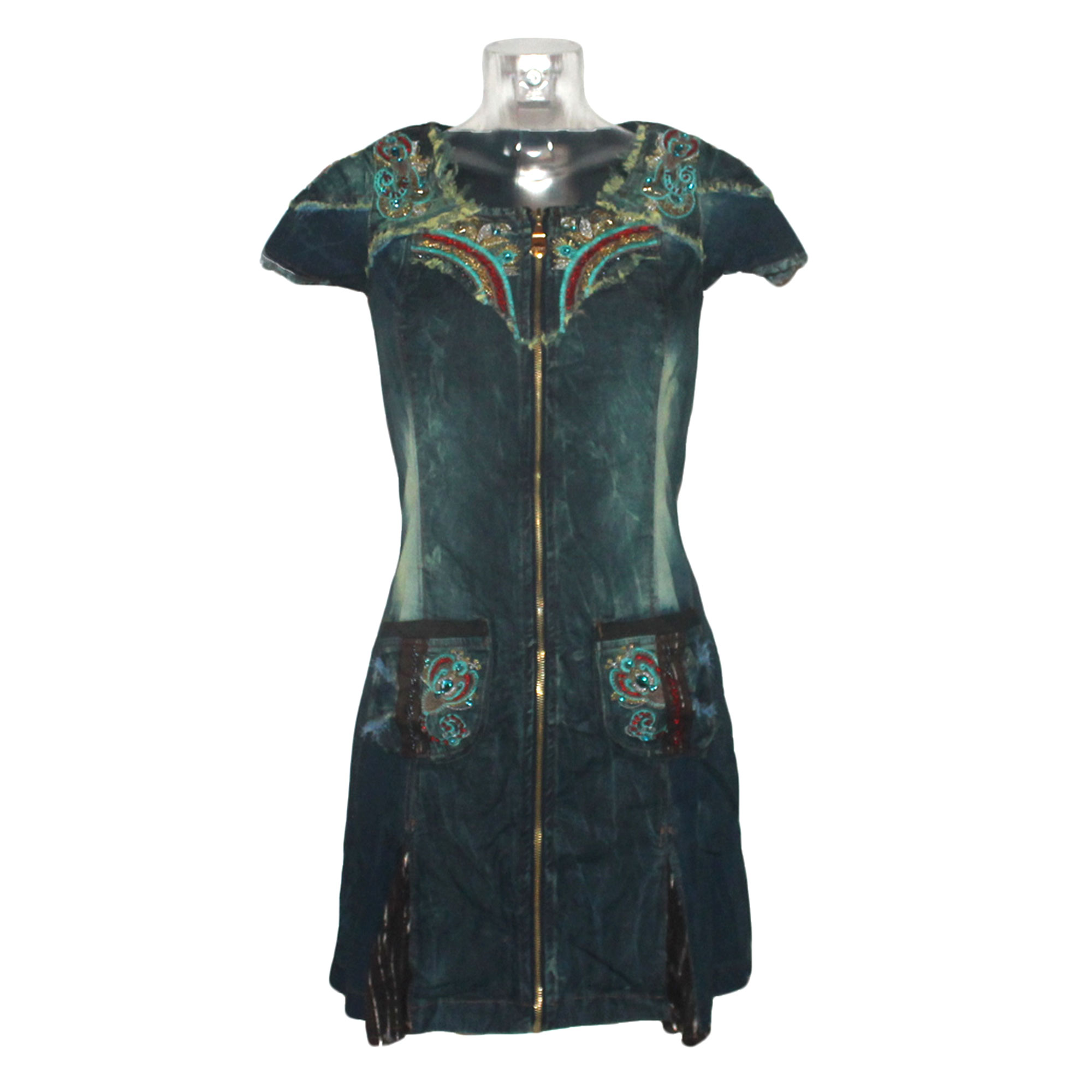 signet-3188-damen-jeanskleid-minikleid-dark-denim image 1