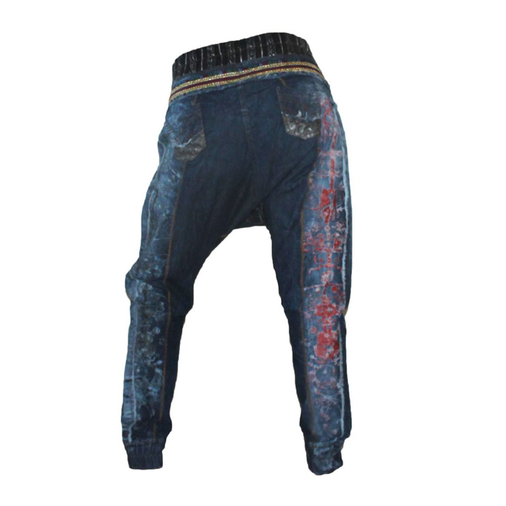geschenke364-damenmode-3210-haremshose-indigo-gr-s-baumwolle image 2