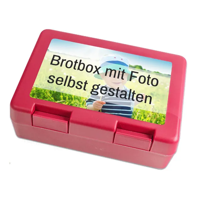 geschenke364-schulbedarf-brotbox-rot-mit-foto-personalisiert image 1