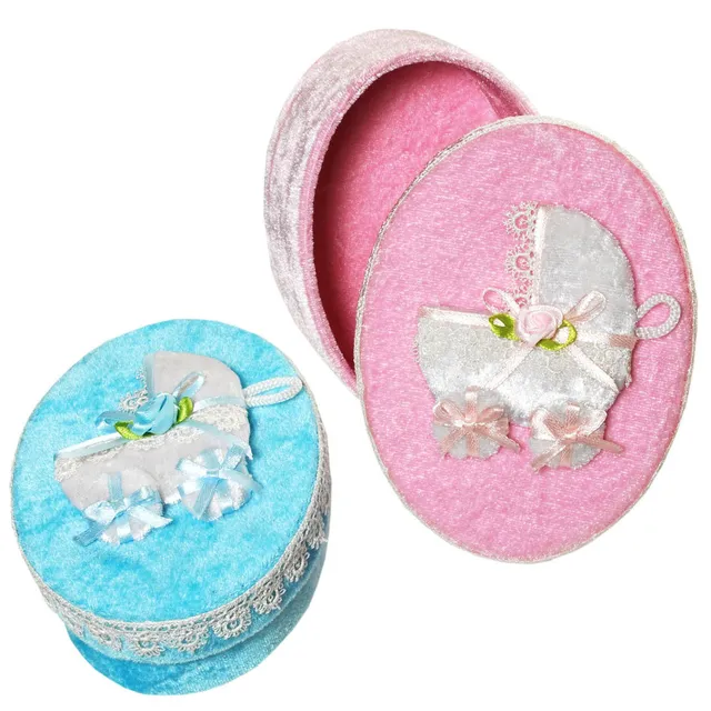 geschenke364-heimdeko-babywagen-geschenkschachtel-rosa-m-dchen image 1