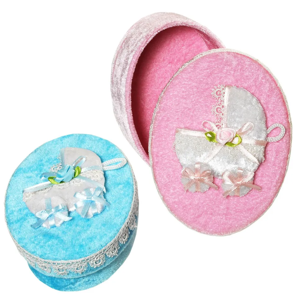 geschenke364-heimdeko-babywagen-geschenkschachtel-rosa-m-dchen image 1