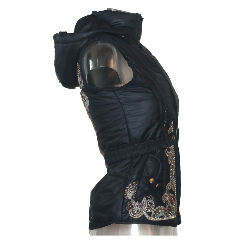 signet-3196-damen-weste-mit-kapuze-indigo-blau-bestickt image 1