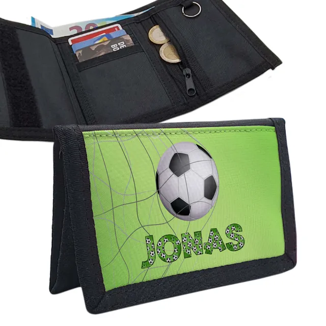 geschenke364-geldbeutel-kinder-fu-ball-im-netz-mit-name image 1