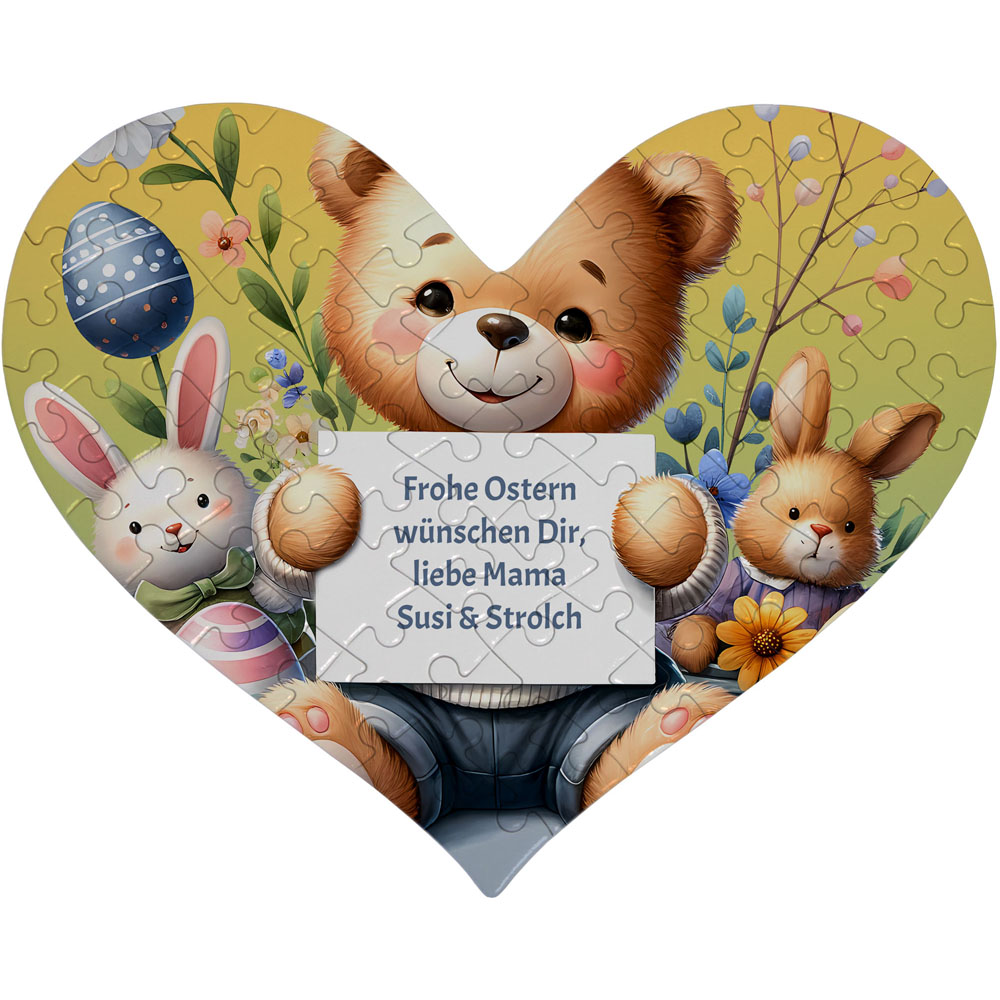 geschenke364-puzzle-herz-puzzle-ostern-mit-wunschtext-63-teile image 2