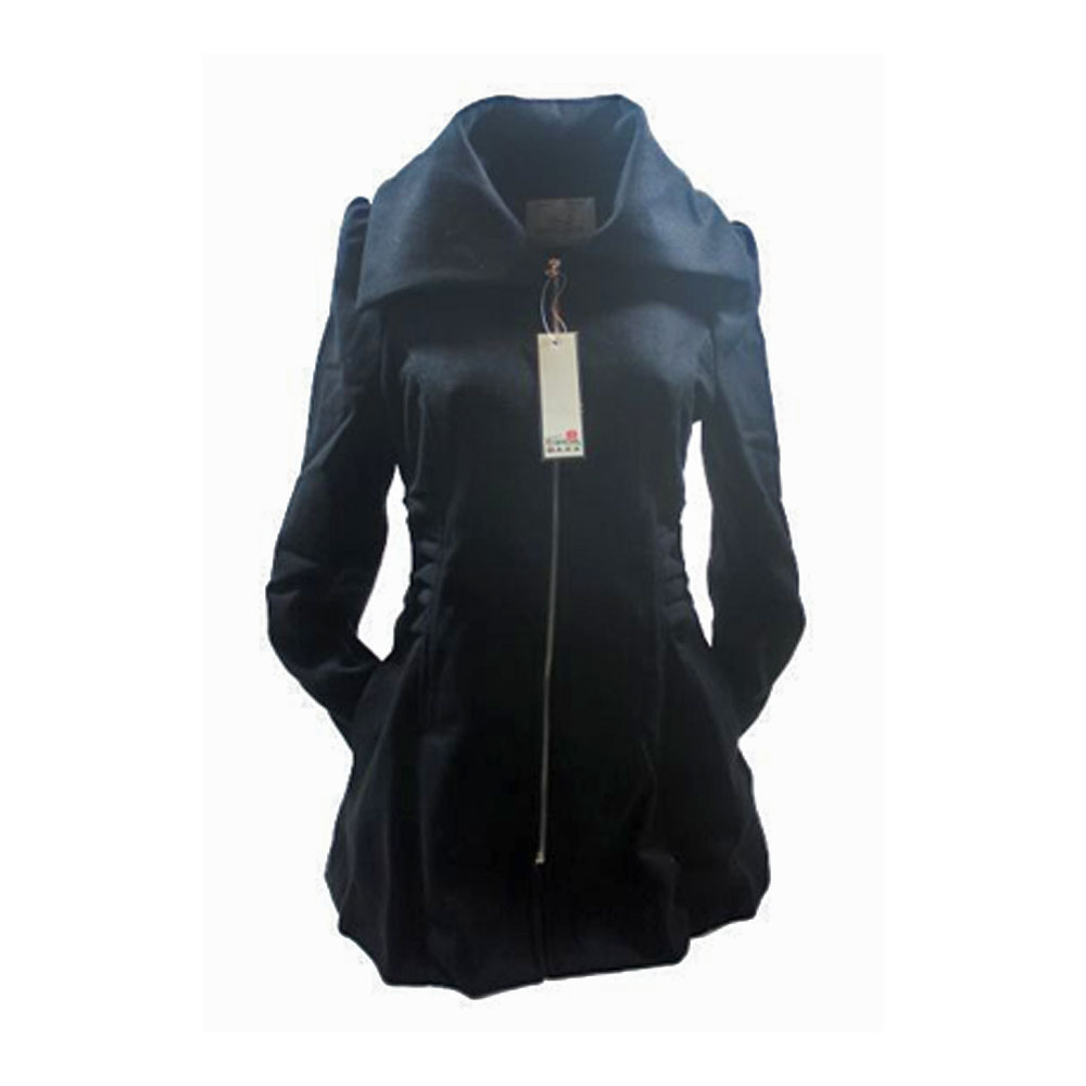 cipo-baxx-damenmode-jacke-schwarz-gr-m-blazer-mit-kragen image 1