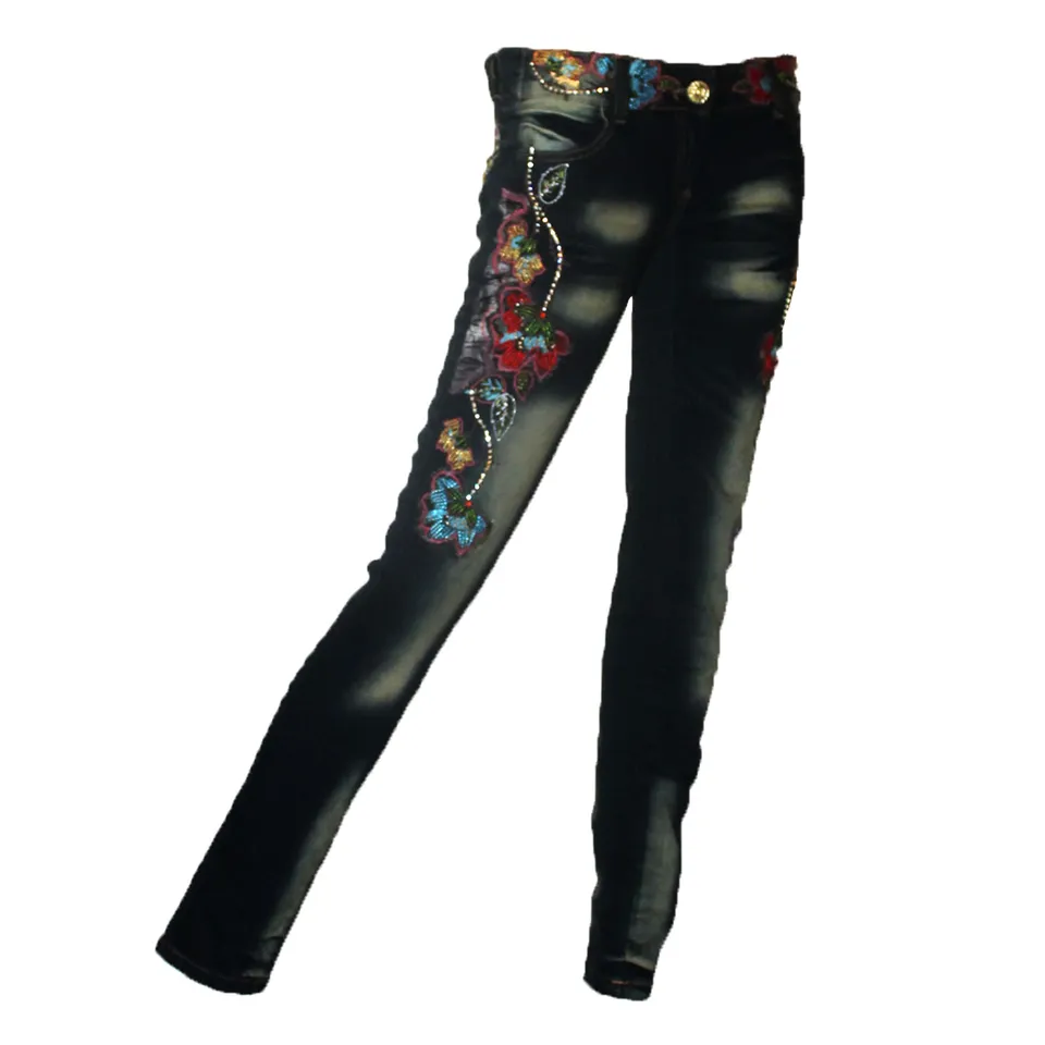 geschenke364-signet-3201-damen-h-ftjeans-dark-denim-strass image 1