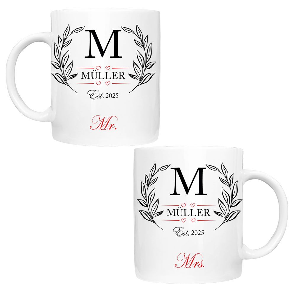 geschenke364-partnertassen-mr-und-mrs-tassen-personalisiert-2er-set image 2