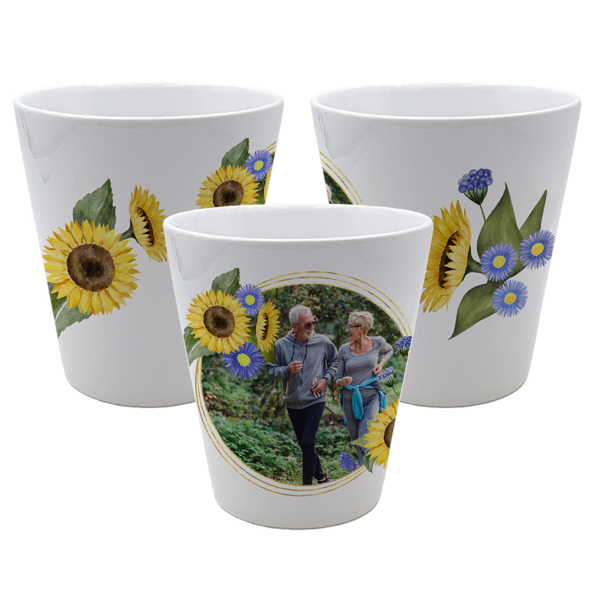 geschenke364-blumentopf-vase-blumentopf-sonnenblumen-mit-foto-klein image 1