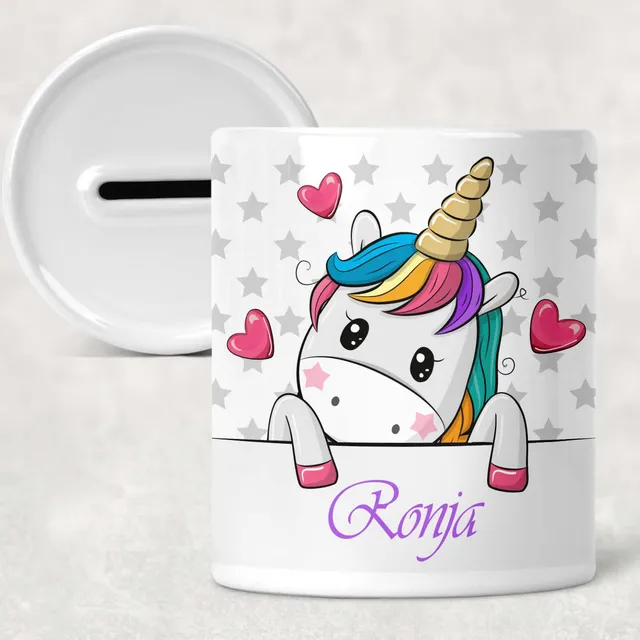 geschenke364-spardosen-einhorn-mit-name-keramik-wei image 1