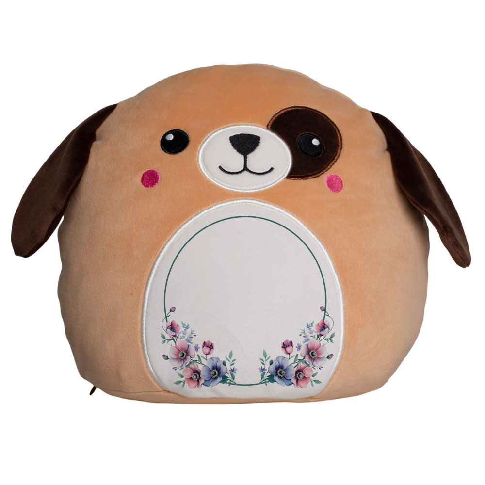 geschenke364-kuscheltiere-hund-kuschelkissen-mit-foto-blumenrahmen image 3