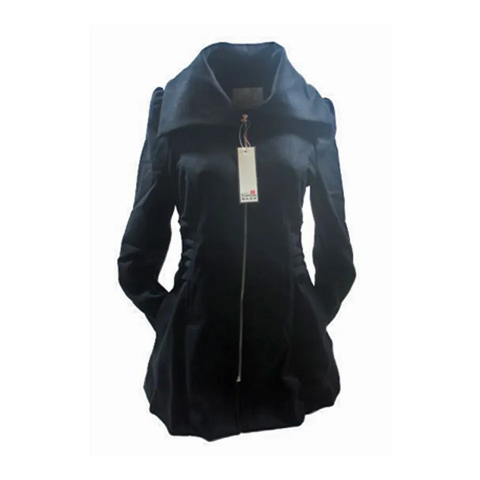 cipo-baxx-damenmode-jacke-schwarz-gr-m-blazer-mit-kragen image 1