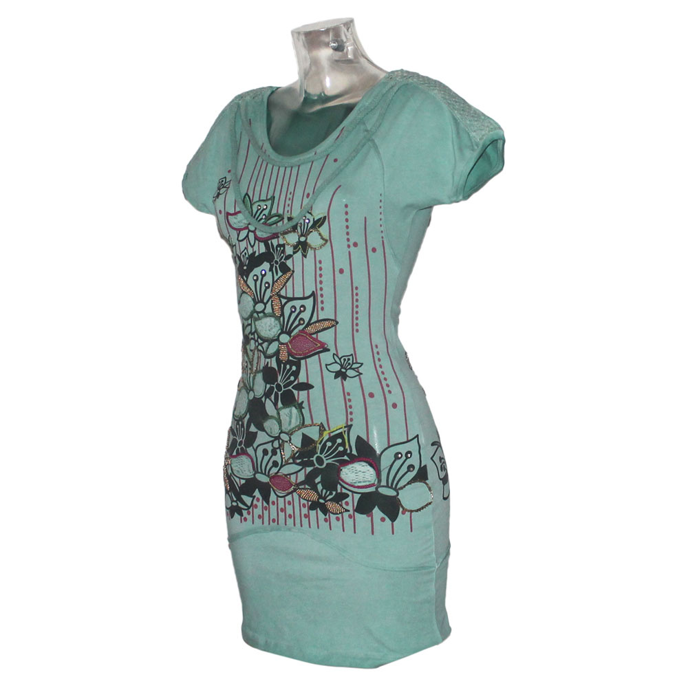 signet-minikleid-3259-damen-kleid-mint-gr-n-mit-applikationen image 2