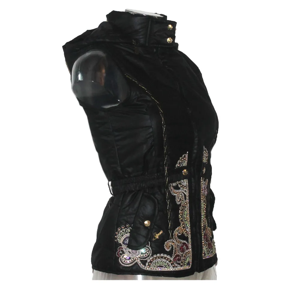 signet-3196-damen-weste-kapuze-stickerei-schwarz image 1