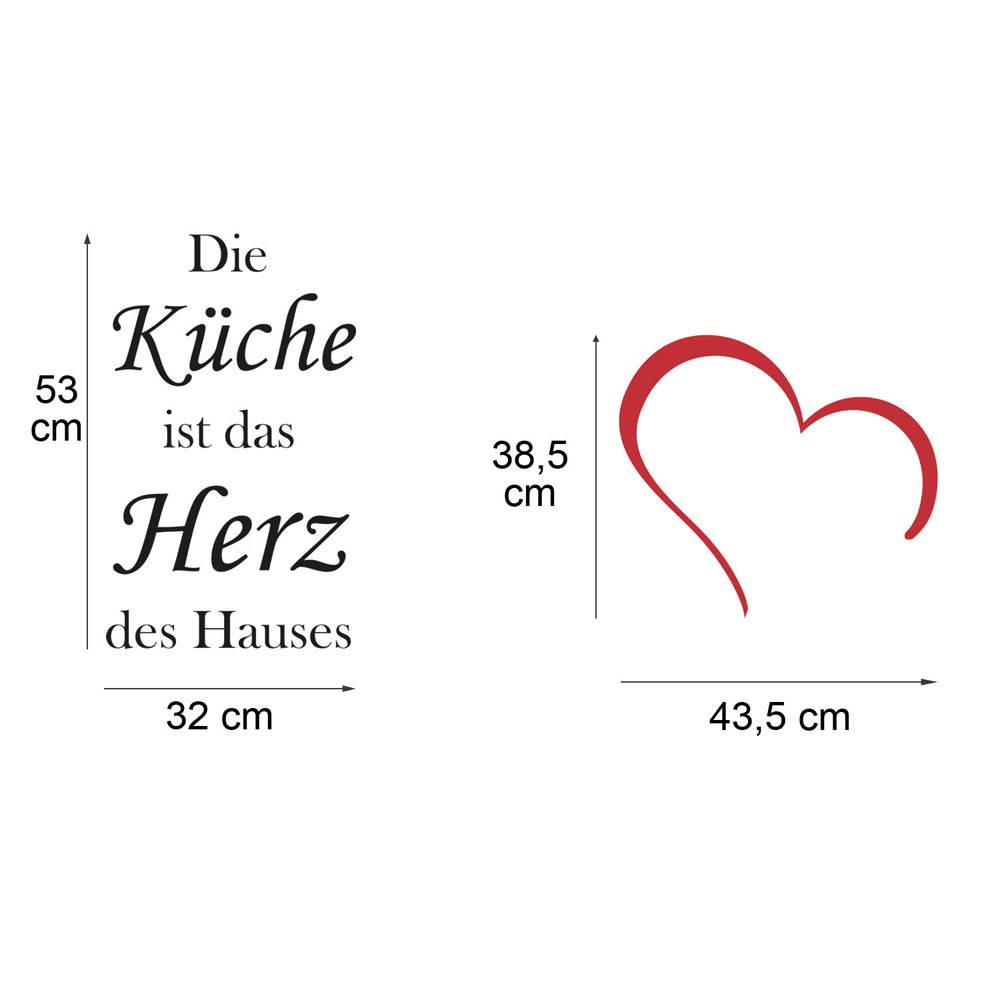 geschenke364-k-che-bad-t-r-wand-tattoo-k-che-herz-des-hauses image 3