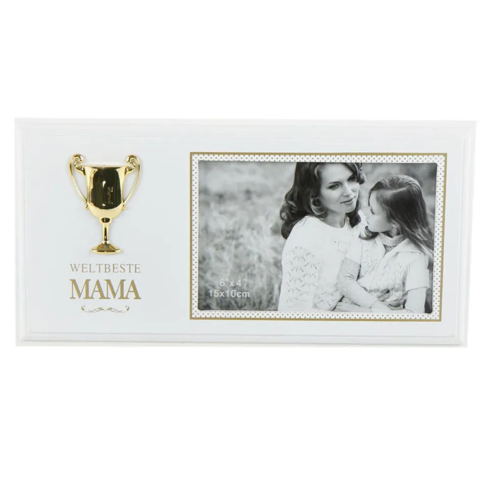 geschenke364-heimdeko-bilderrahmen-mama-mit-pokal-10x15 image 1
