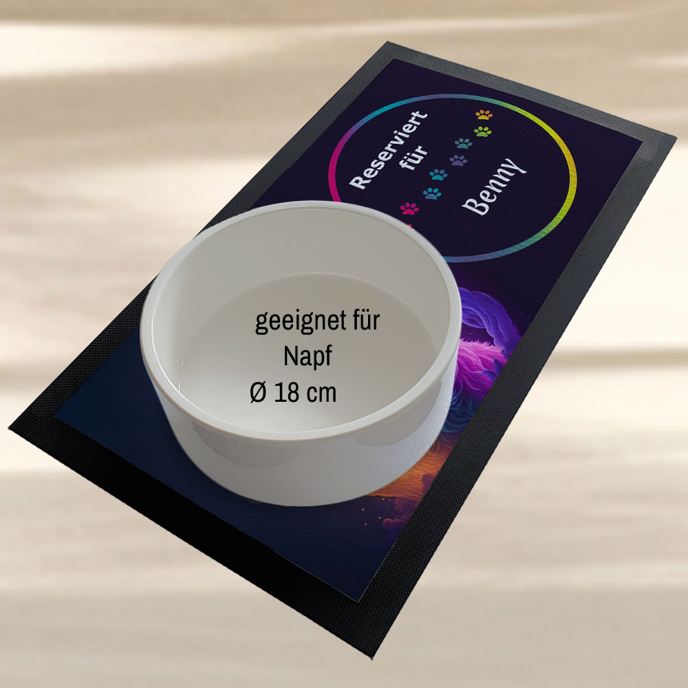 geschenke364-futtermatten-napfunterlage-westie-neon-mit-name image 3