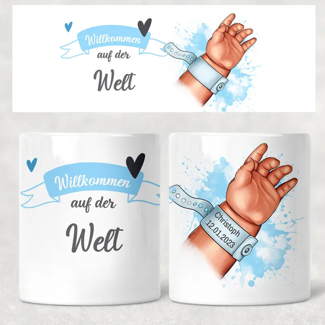 geschenke364-spardosen-spardose-geburt-blau-mit-name-datum image 1