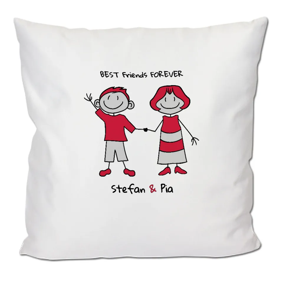 geschenke364-beste-freunde-kissenbezug-mit-namen-40x40 image 1
