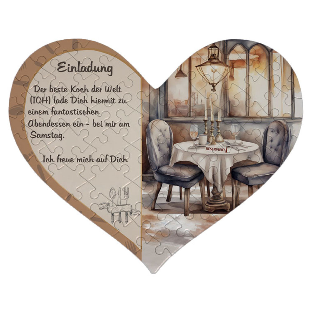 geschenke364-puzzle-herz-puzzle-gutschein-restaurant-63-teile image 2
