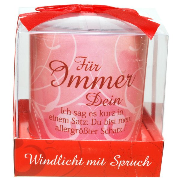 geschenke364-f-r-immer-dein-windlicht-liebe-mit-spruch-9-5-cm image 1
