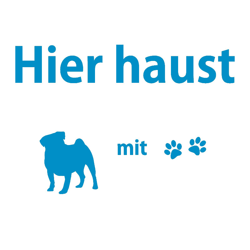 geschenke364-tiere-wandaufkleber-mops-hier-haust-mit-name-55-cm image 5