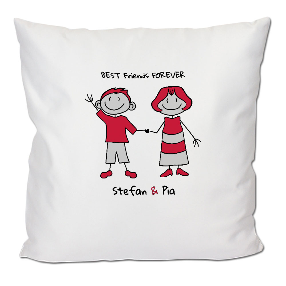 geschenke364-beste-freunde-kissenbezug-mit-namen-40x40 image 1