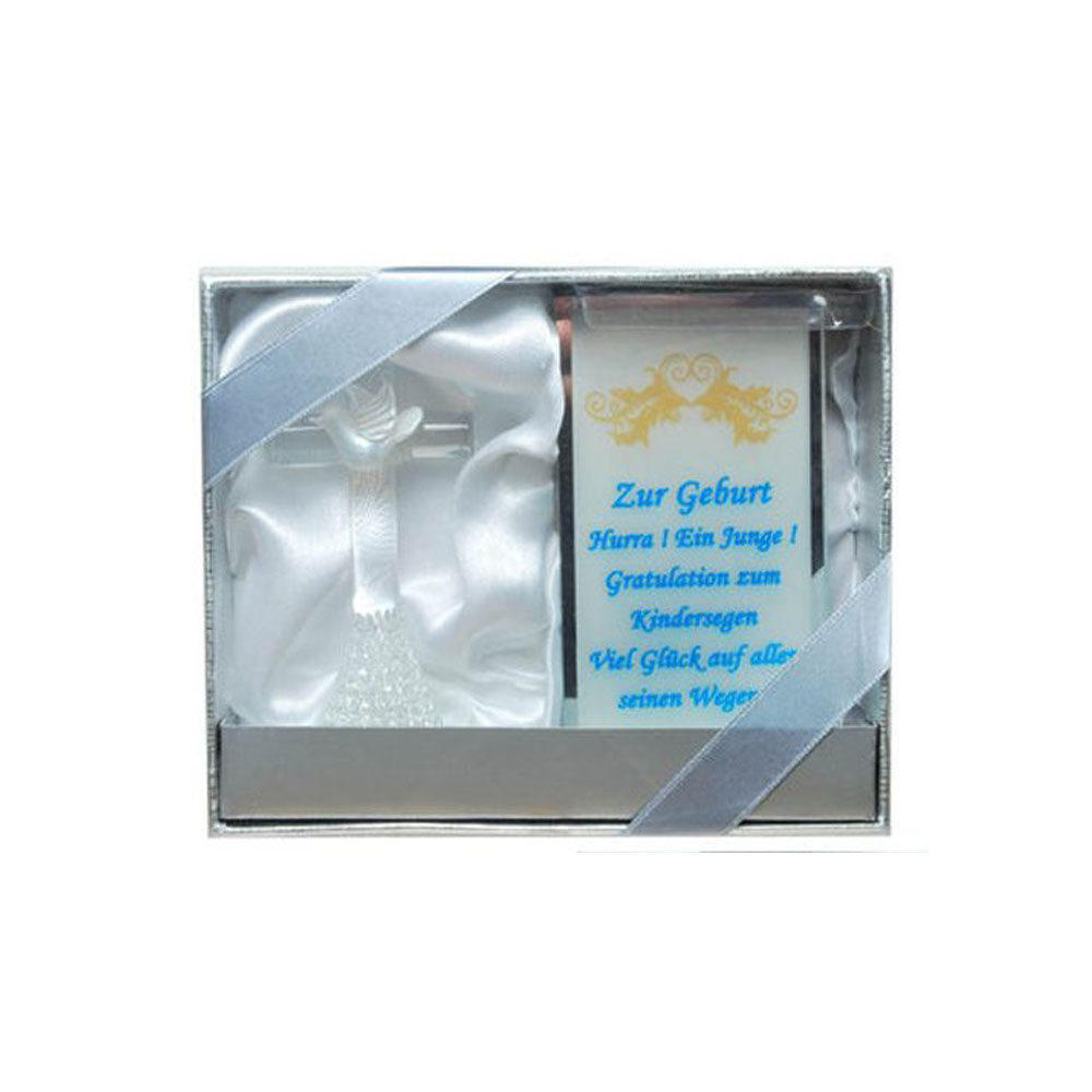geschenke364-heimdeko-kreuz-zur-geburt-junge-glas-aufsteller image 3