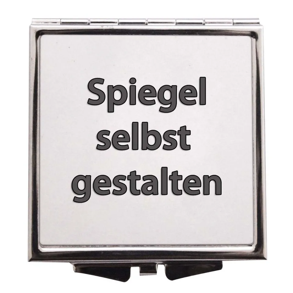 geschenke364-spiegel-schloss-handspiegel-quadratisch-selbst-gestalten-6x6-cm image 1