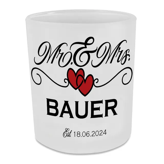 geschenke364-kerzenhalter-mr-und-mrs-teelichtglas-mit-namen-datum image 1
