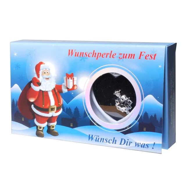 geschenke364-heimdeko-wunschperle-zum-fest-mit-kette-muschel-geschenk image 1