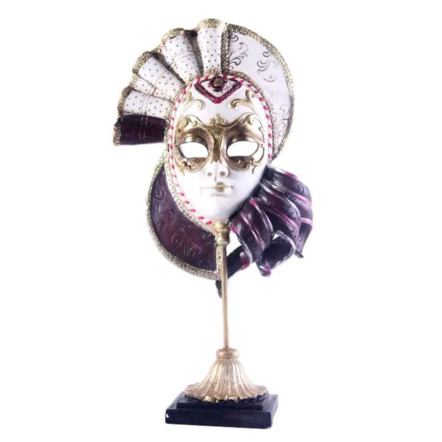 geschenke364-heimdeko-deko-maske-auf-sockel-antik-36-cm image 1