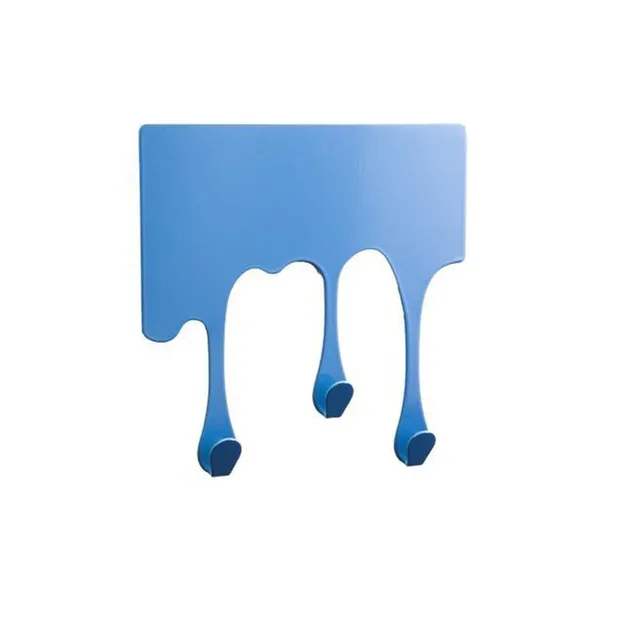 geschenke364-heimdeko-wandhaken-blau-12x12-cm-3-haken image 1
