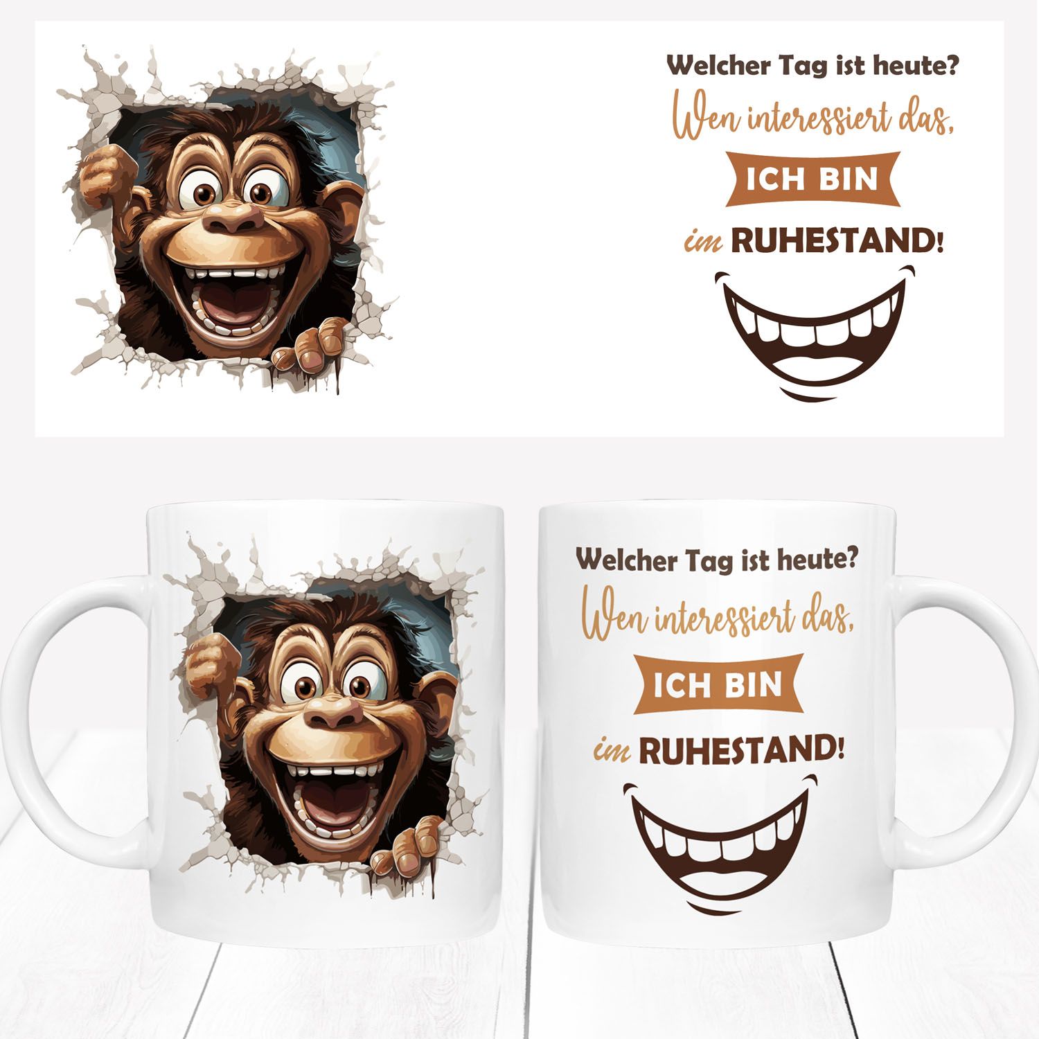 geschenke364-heimdeko-tasse-ruhestand-witzig-spruch-affe-keramik image 2