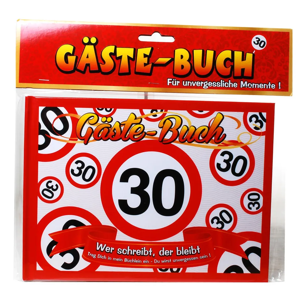 geschenke364-g-stebuch-30-pappe-geburtstag-15-5x21-5-cm image 1
