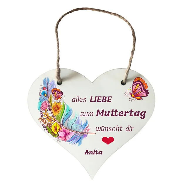 geschenke364-wandbilder-kleines-herz-muttertag-mit-name-mdf-18-cm image 1