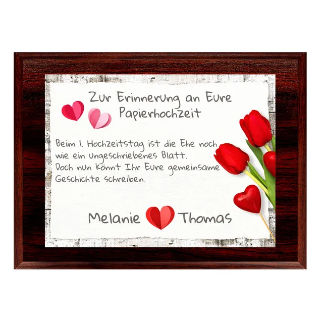 geschenke364-holztafeln-1-hochzeitstag-papierhochzeit-holztafel-mit-namen image 1