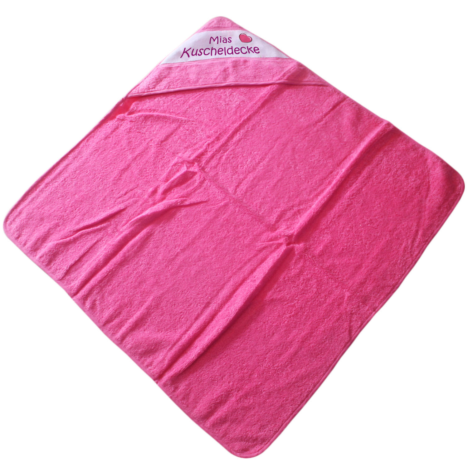 geschenke364-kapuzen-handtuch-kinder-mit-name-rosa-blau-75x75-cm image 3