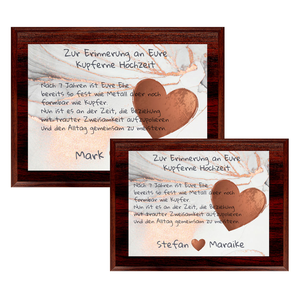 geschenke364-holztafeln-7-hochzeitstag-kupferne-hochzeit-holztafel-mit-namen image 2